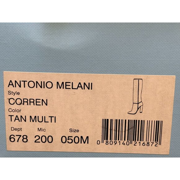 Antonio Melani Animal Print Knee-High Boots Size 5 New With Box - Picture 10 of 10